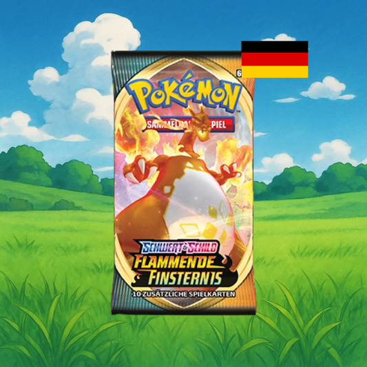 Schwert und Schild Flammende Finsternis Booster Glurak