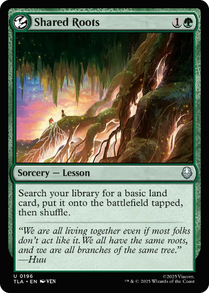 Sammelkarten MTG Shared Roots TLA #196 Foil