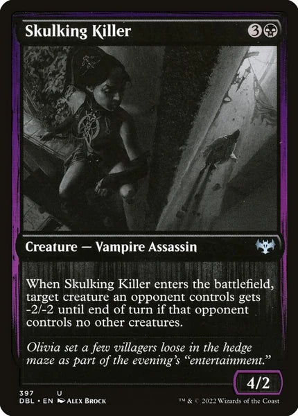 Sammelkarten MTG Skulking Killer DBL #397 (ENG)