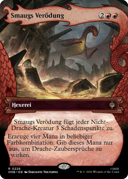 Sammelkarten MTG Smaugs Verödung HOB #226 (DEU)