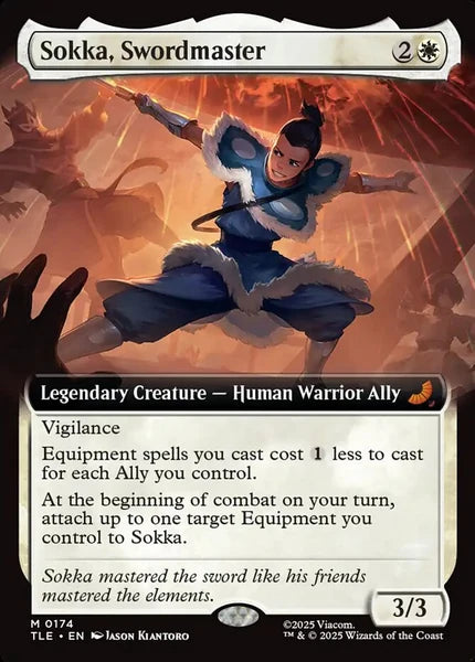 Sammelkarten MTG Sokka, Swordmaster TLE #174 (ENG)