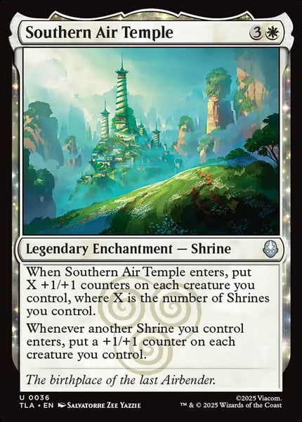 Sammelkarten MTG Southern Air Temple TLA #36 (ENG)