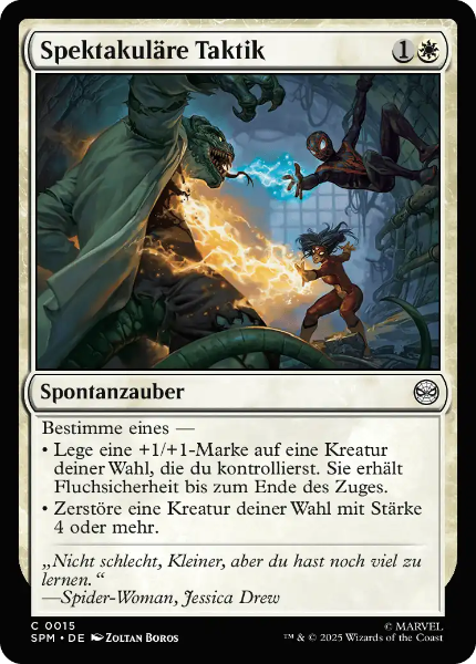 Sammelkarten  MTG Spektakuläre Taktik SPM #15