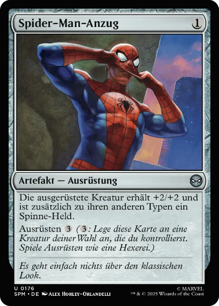 Sammelkarten MTG Spider-Man-Anzug SPM #176