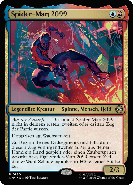 Sammelkarten MTG Spider-Man 2099 SPM #150