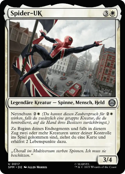 Sammelkarten MTG Spider-UK SPM #17