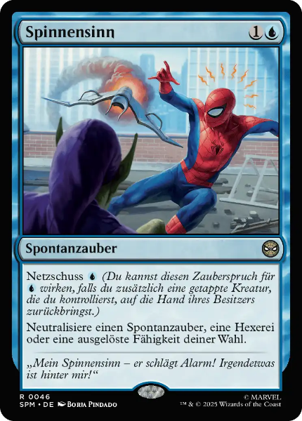 Sammelkarten MTG Spinnensinn SPM #46