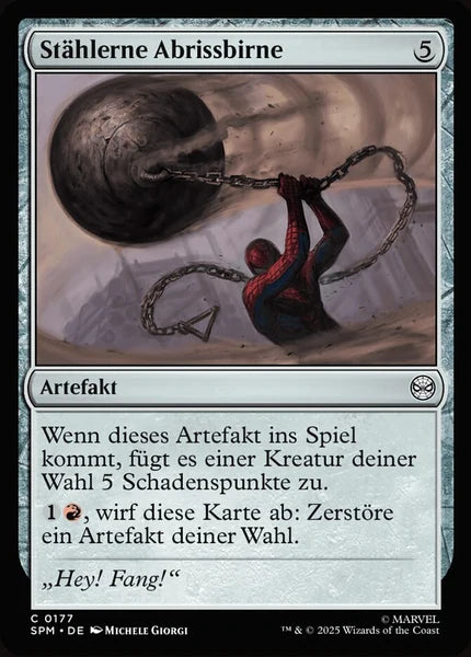 Sammelkarten MTG Stählerne Abrissbirne SPM #177 (DEU)