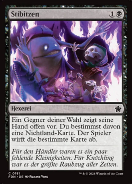 Sammelkarten MTG Stibitzen FDN #181 (DEU)