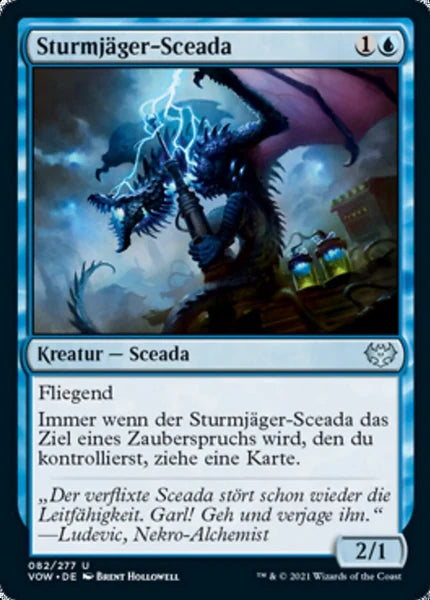 Sammelkarten MTG Sturmjäger-Sceada VOW #82 (DEU)