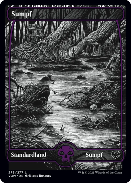 Sammelkarten MTG Sumpf VOW 273