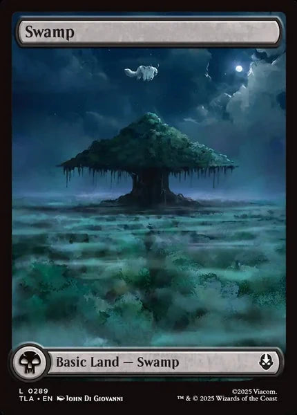 Sammelkarten MTG Swamp TLA #289 (ENG)