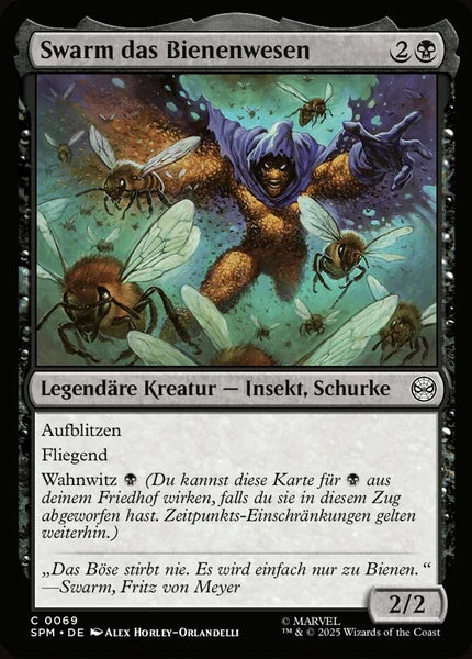 Sammelkarten MTG Swarm das Bienenwesen SPM #69 (DEU)