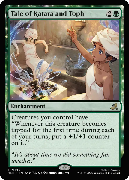 Sammelkarten MTG Tale of Katara and Toph TLE #143 Foil 