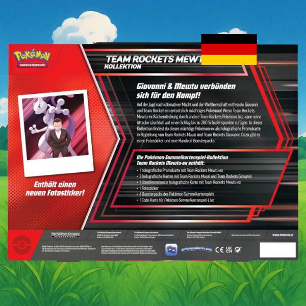 Team Rockets Mewtu EX Kollektions Box | TradingCard Temple