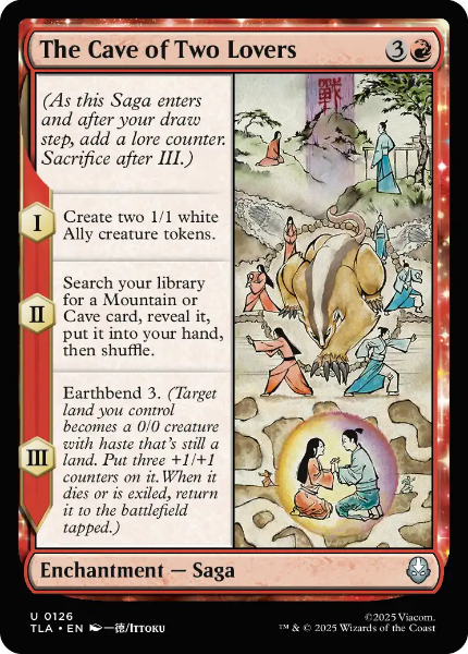 Sammelkarten MTG The Cave of Two Lovers TLA #126 FOIL (ENG)