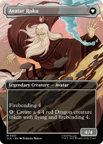 Sammelkarten MTG The Legend of Roku TLA #357 / Avatar Roku TLA #357 (ENG)