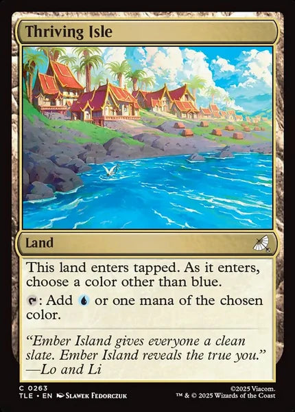 Sammelkarten MTG Thriving Isle TLE #263 (ENG)