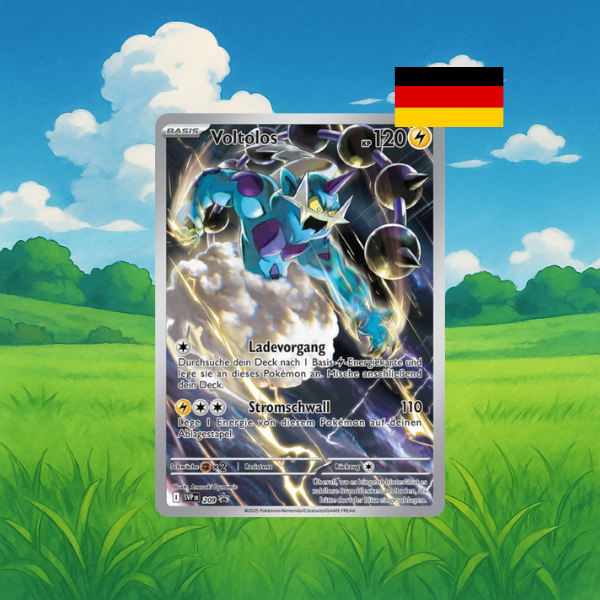 Top Trainer Box Schwarze Blitze Voltolos Promo