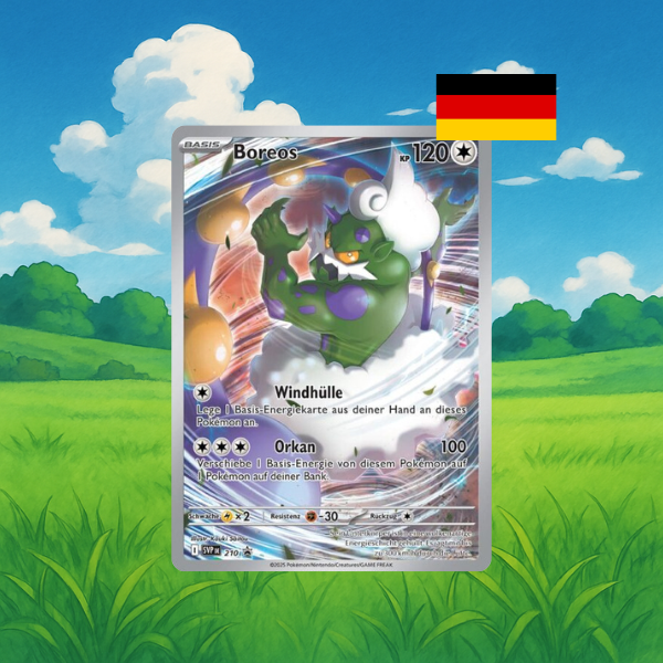 Top Trainer Box Weiße Flammen Boreos Promo