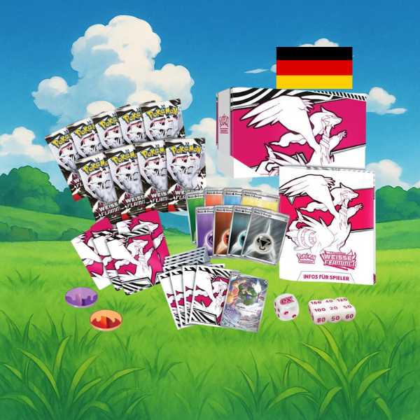 Top Trainer Box Weiße Flammen in Deutsch Inhalt
