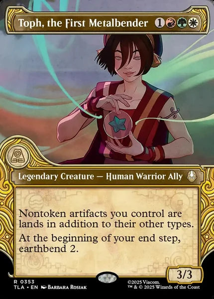 Sammelkarten MTG Toph, the First Metalbender TLA #353 (ENG)