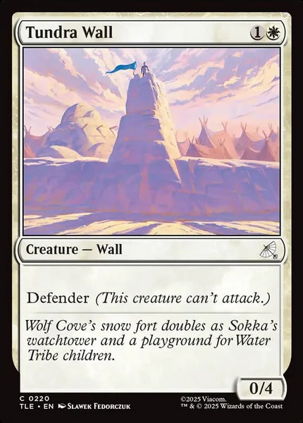 Sammelkarten MTG Tundra Wall TLE #220 (ENG)