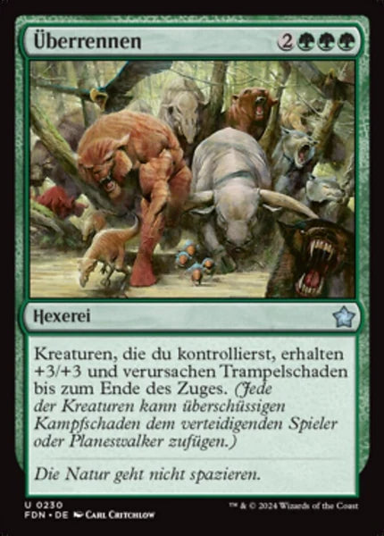 Sammelkarten MTG Überrennen FDN #230 (DEU)