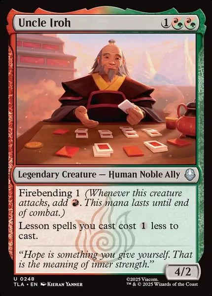 Sammelkarten MTG Uncle Iroh TLA #248 (ENG)