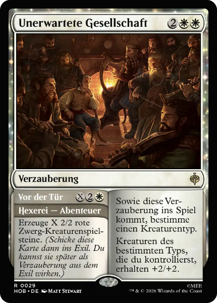 Sammelkarten MTG Unerwartete Gesellschaft HOB #29 (DEU)