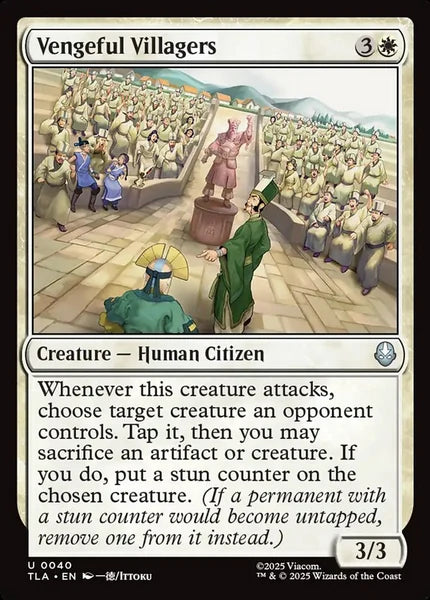 Sammelkarten MTG Vengeful Villagers TLA #40 (ENG)