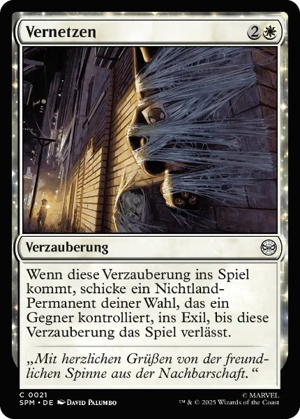 Sammelkarten MTG Vernetzen SPM #21