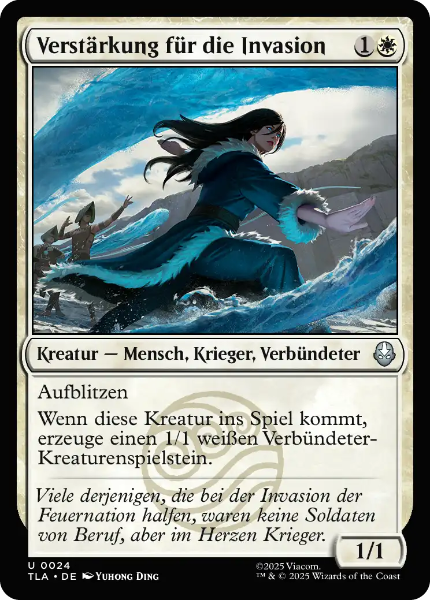 Sammelkarten MTG Verstärkung für die Invasion TLA 24