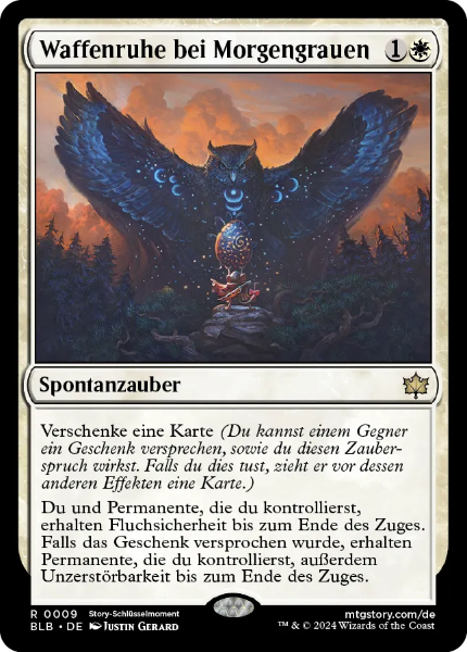 Sammelkarten Bloomburrow Waffenruhe bei Morgengrauen #9