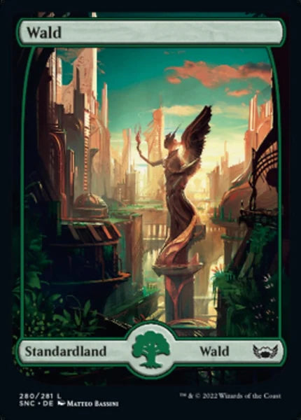 Sammelkarten MTG Wald SNC #280 (DEU)