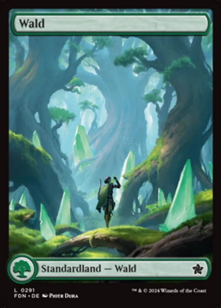 Sammelkarten MTG Wald FDN #291 (DEU)