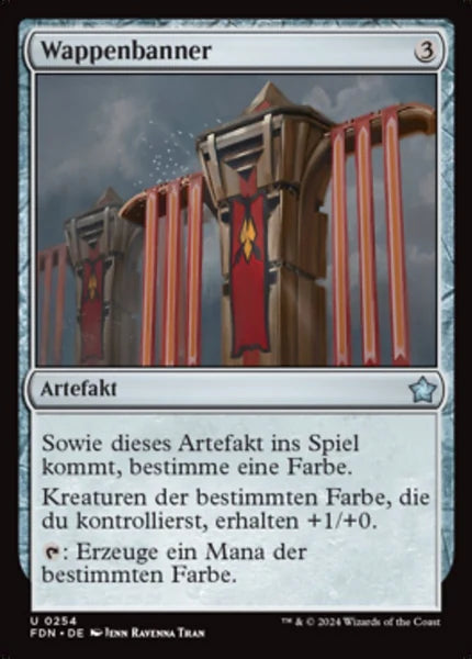 Sammelkarten MTG Wappenbanner FDN #254 (DEU)