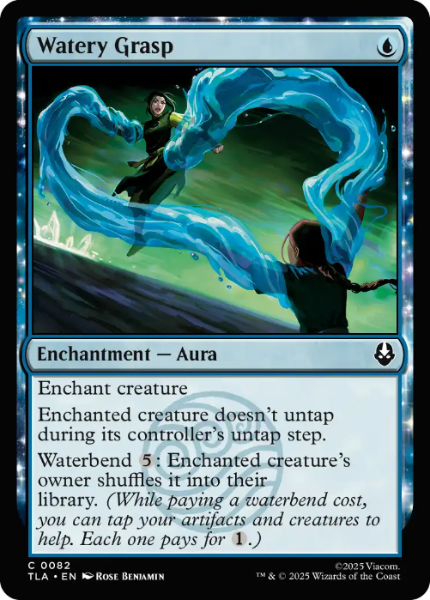 Sammelkarten MTG Watery Grasp TLA #82 Foil 