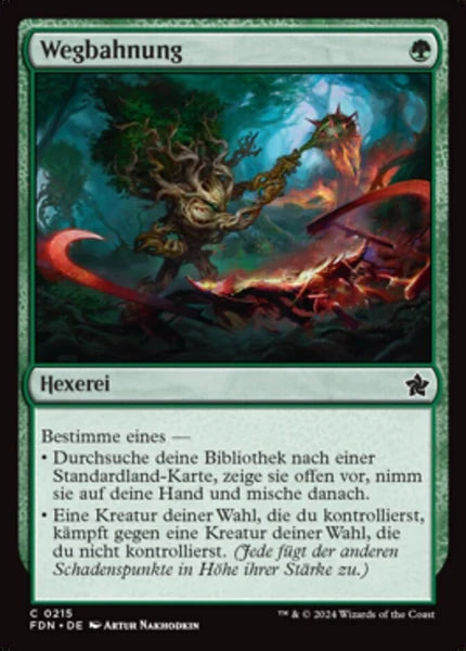 Sammelkarten MTG Wegbahnung FDN #215 (DEU)