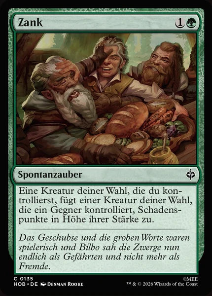 Sammelkarten MTG Zank HOB #135 (DEU)