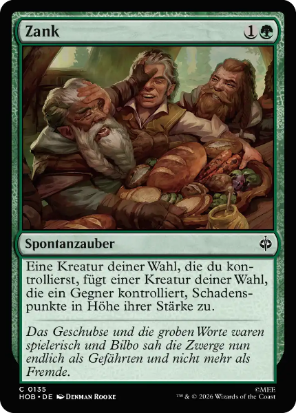 Sammelkarten MTG Zank HOB #135 Foil (DEU)