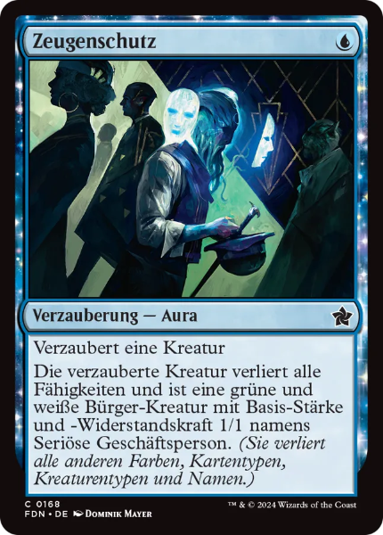 Sammelkarten MTG Zeugenschutz FDN #168 (DEU)