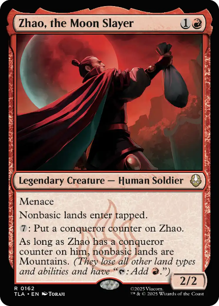 Sammelkarten MTG Zhao, the Moon Slayer TLA #376 