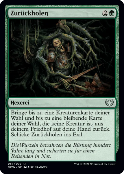 Sammelkarten MTG Zurückholen VOW 215