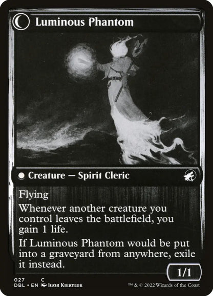 Sammelkarten MTG Lunarch Veteran // Luminous Phantom DBL #27 (ENG)