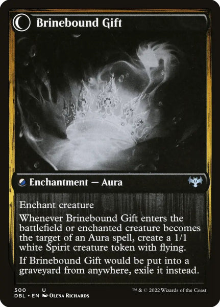 Sammelkarten MTG Brine Comber // Brinebound Gift DBL #500 (ENG)