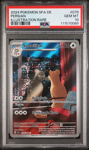 Sammelkarten Pokemon Snobilikat SFA 078/064